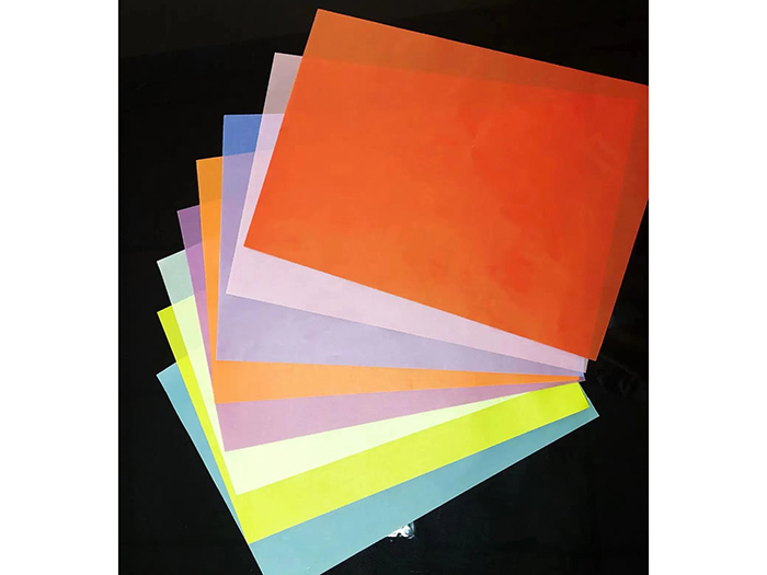 彩色半透明紙